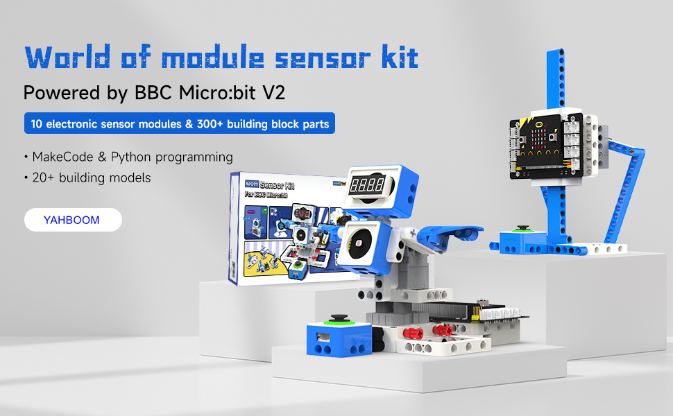 yahBoom マイクロビット学習セット Amazon | Yahboom Micro:bit DIY プログラミング科学組み立てキット