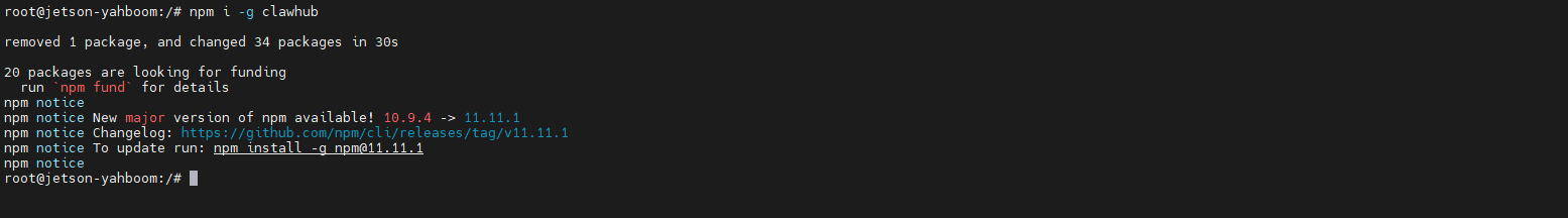 Installing ClawHub CLI